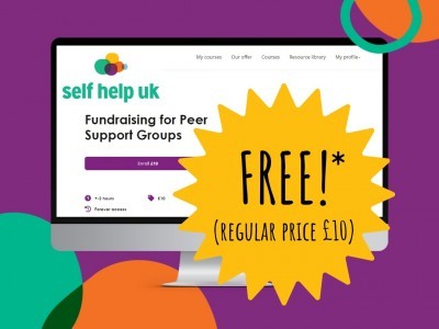 Fundraising for Peer Support Groups online course
