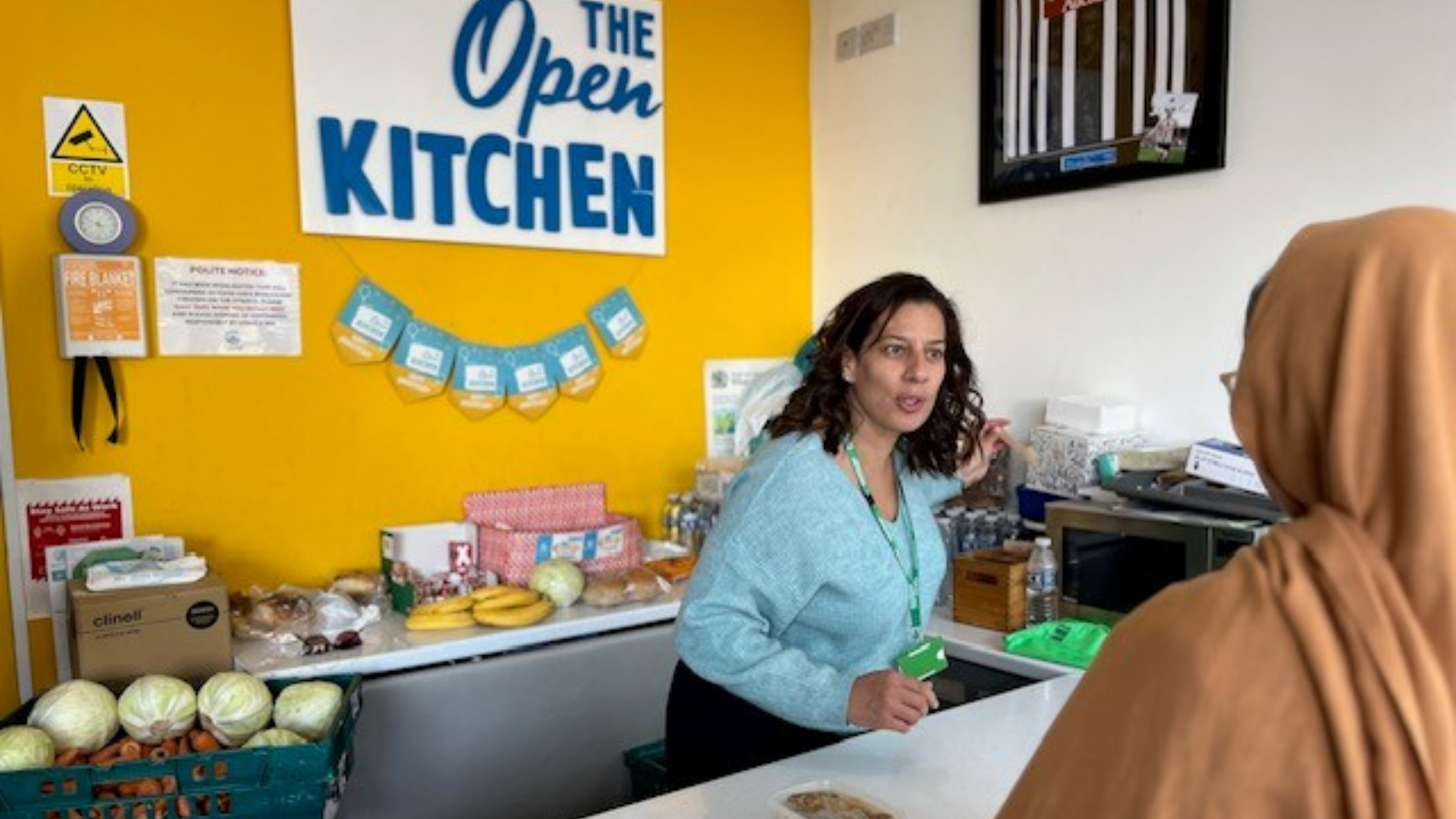 Karen At The Open Kitchen on Mansfield Road, Nottingham