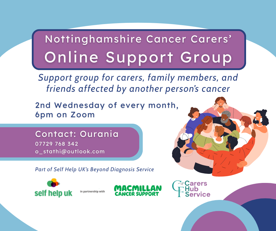 Stronger Together Online Support Group Social Post