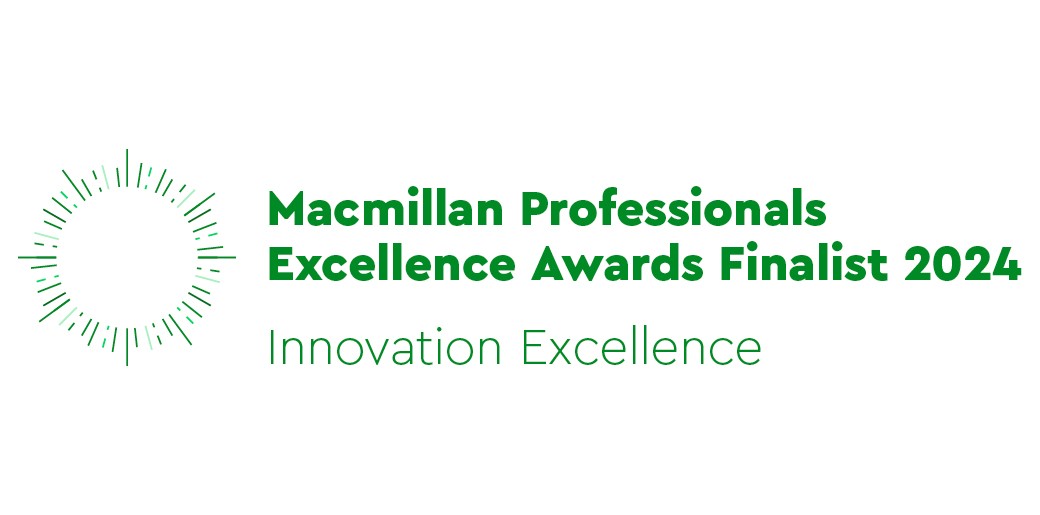 Macmillan Excellence Awards 2024 Finalist Innovation Excellence
